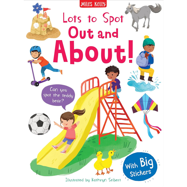 Lots To Spot Sticker Book: Out And About!