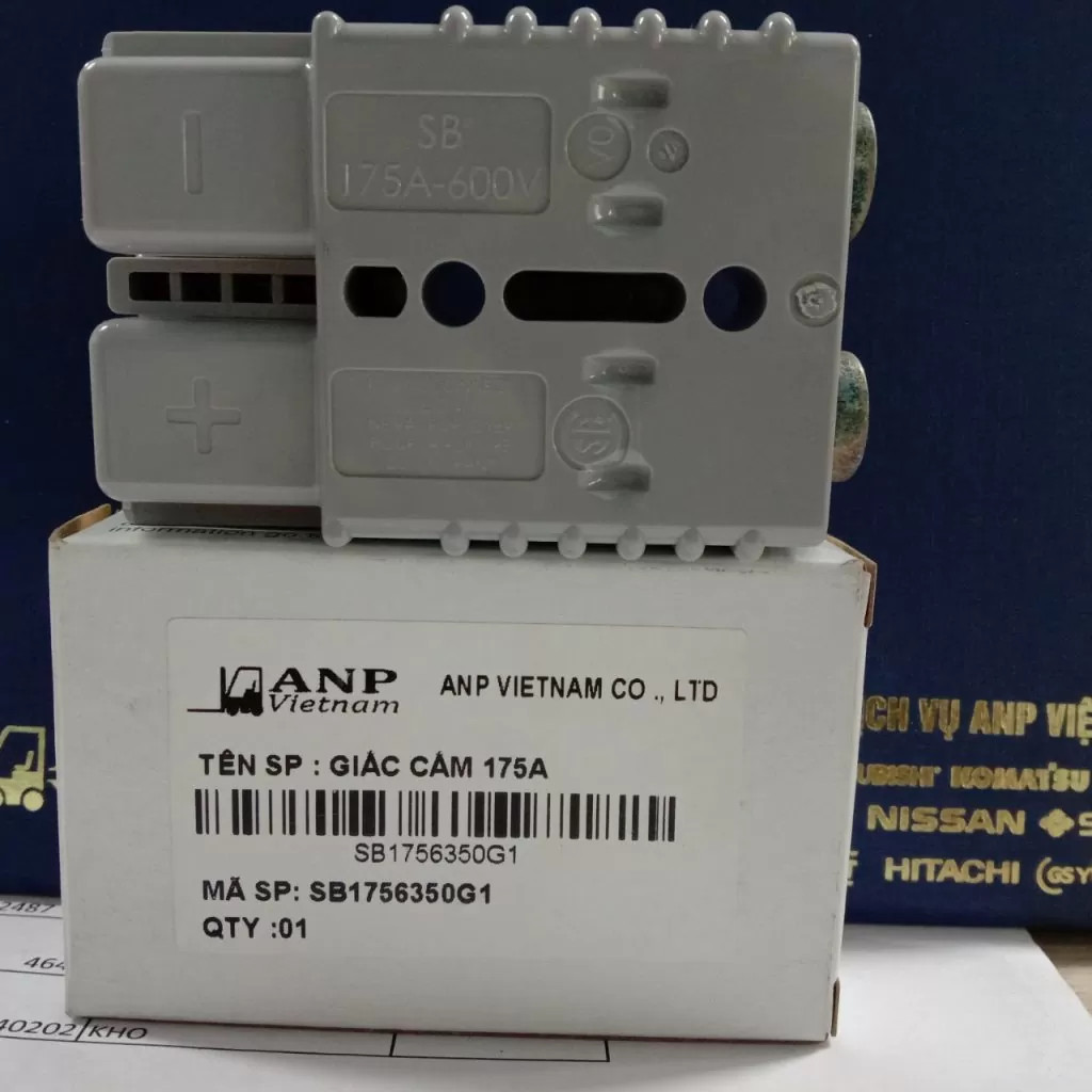 Giắc cắm sạc cho xe nâng điện 175A – 600V