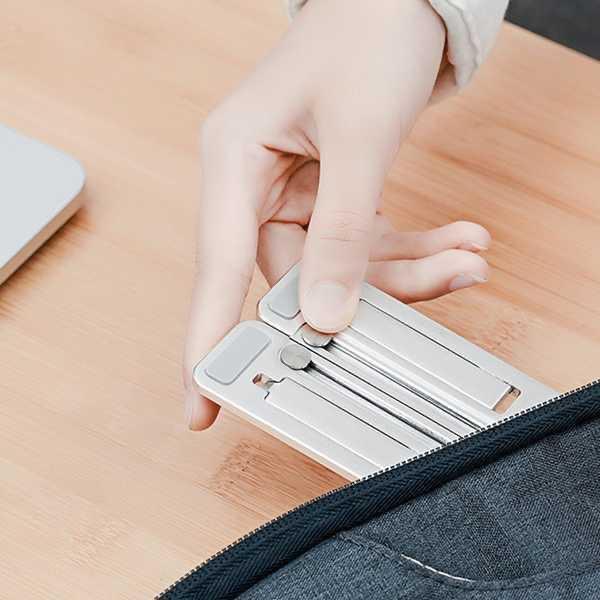 GIÁ ĐỠ TẢN NHIỆT HYPERSTAND FOLDING ALUMIUM DÀNH CHO  MACBOOK/LAPTOP/iPAD - HTU6 - HÀNG CHÍNH HÃNG