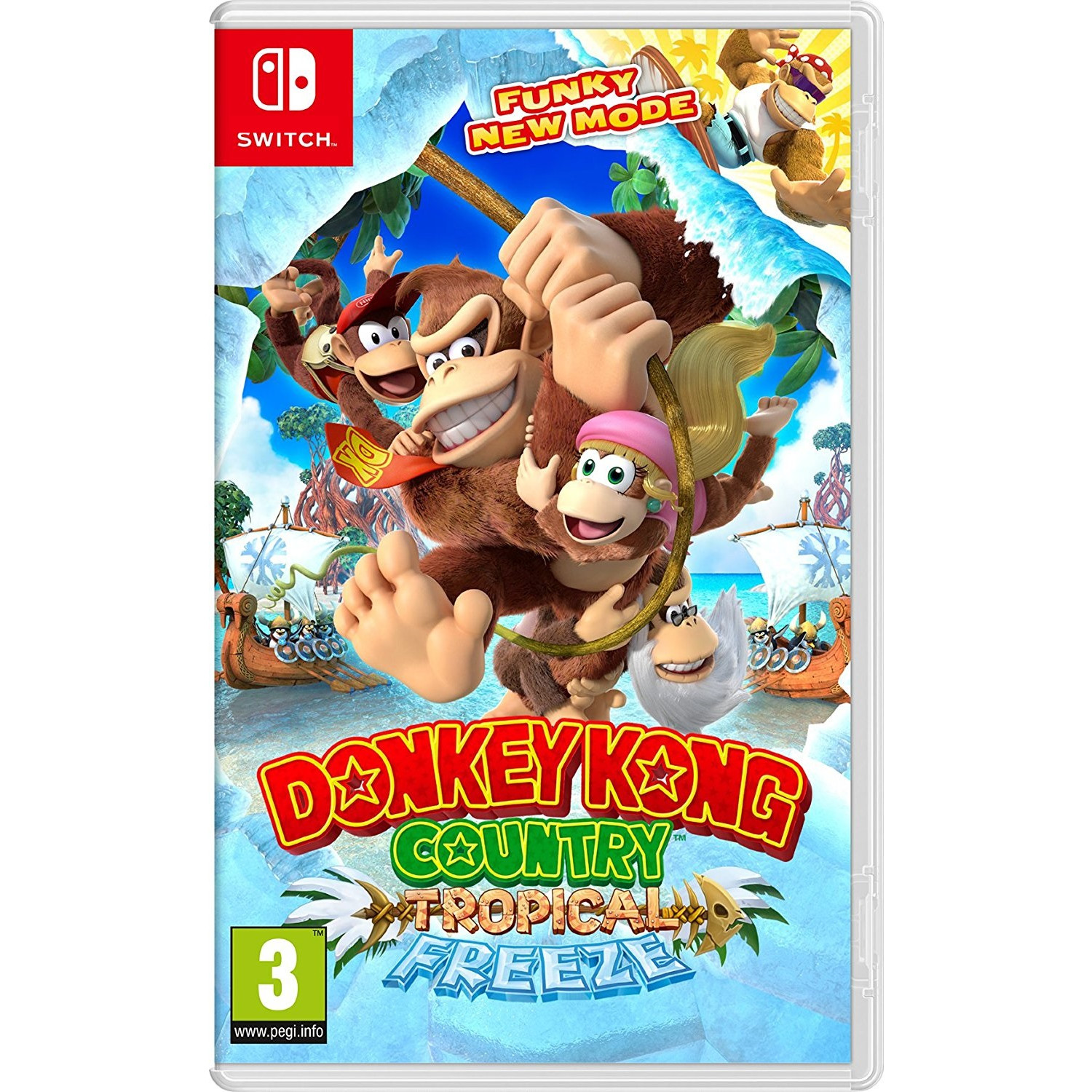 Đĩa game Donkey Kong Country Tropical Freeze cho máy Switch