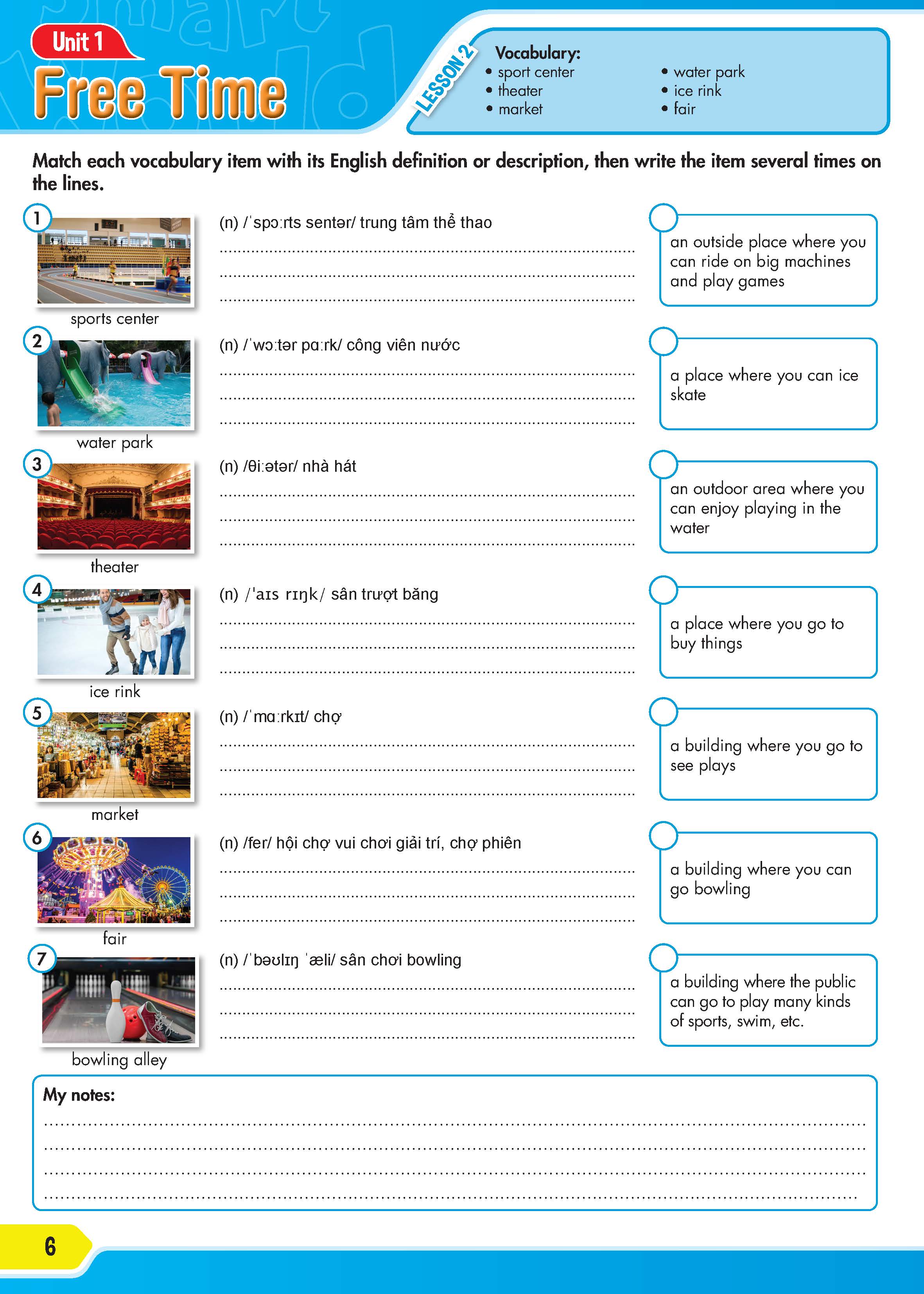 Sách - Dtpbooks - Tiếng Anh 7 i-Learn Smart World - Notebook