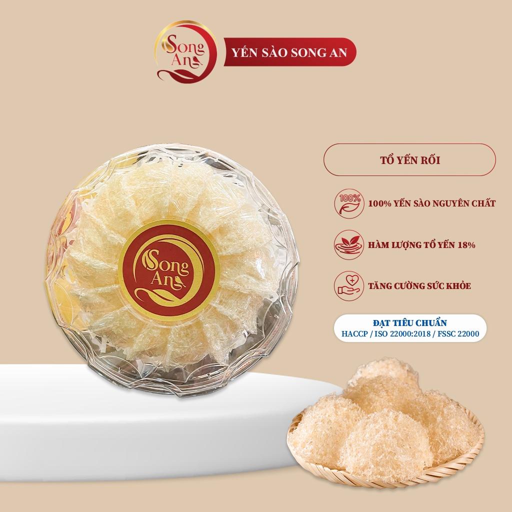 Tổ yến rối tinh chế sợi ngắn Song An Food nguyên chất 100gr