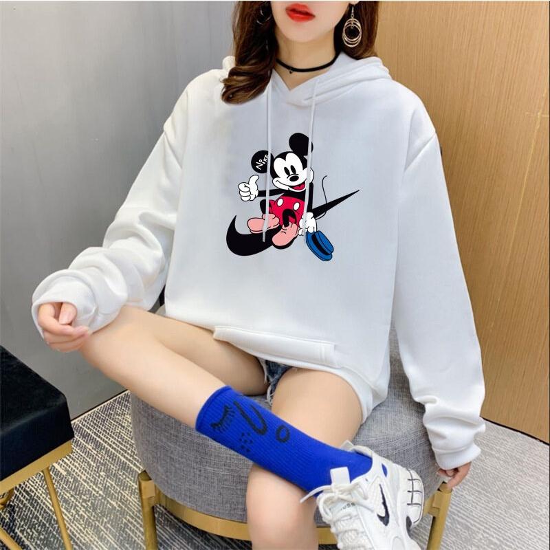 Áo Hoodie Lông Cừu Dáng Rộng Phong Cách Harajuku Thời Trang Thu Đông Lzd1584 Cho Nam Và Nữ