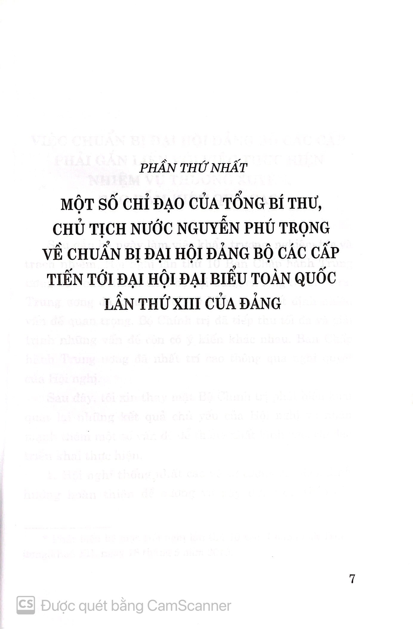 Tài liệu hướng dẫn Đại hội Đảng bộ các cấp tiến tới Đại hội đại biểu toàn quốc lần thứ XIII của Đảng