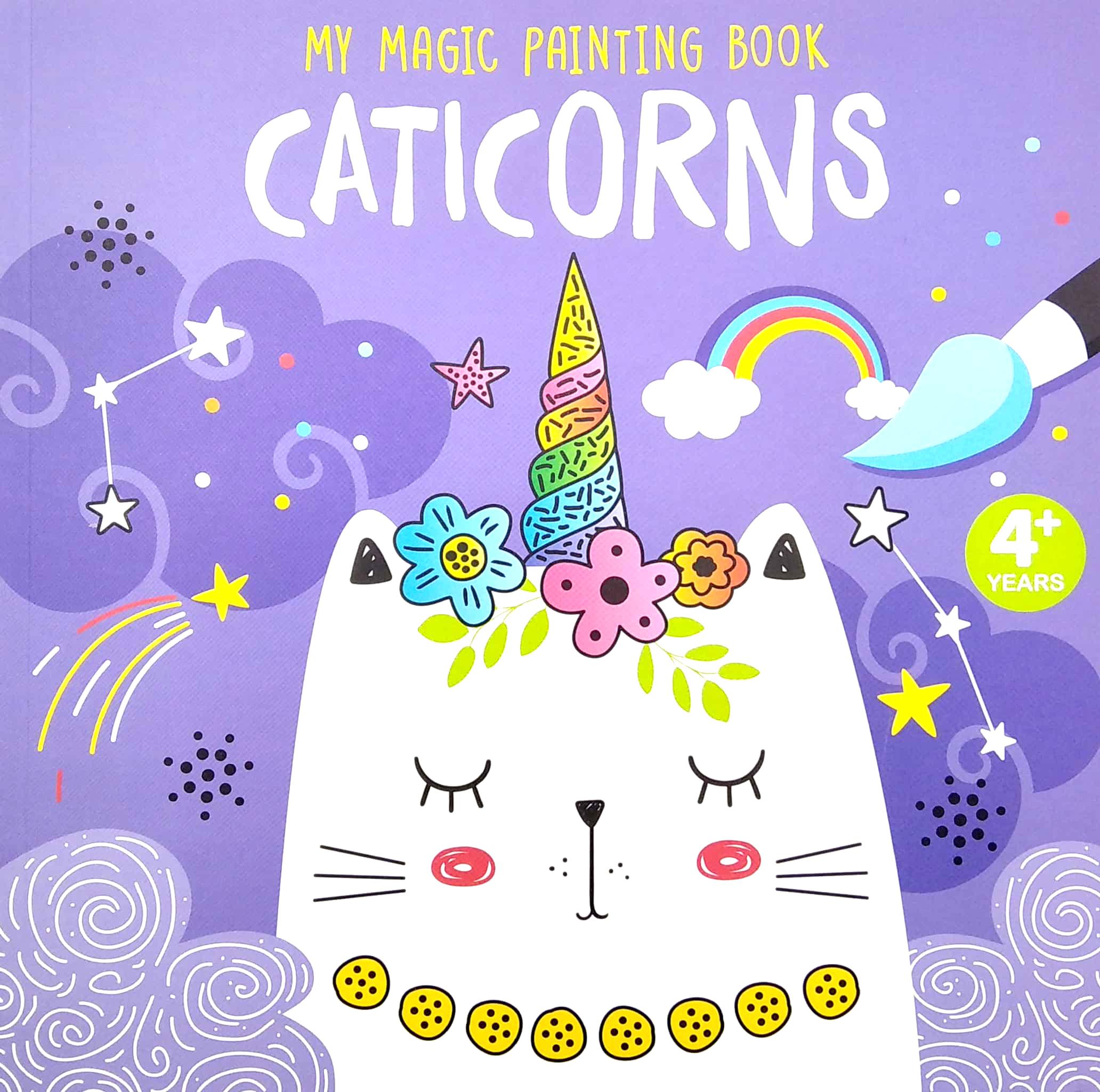 My Magic Painting Book: Caticorns