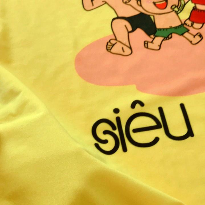 Áo Thun Đồng Phục Màu Vàng In Gia Đình Siêu Quậy - J.A Shop