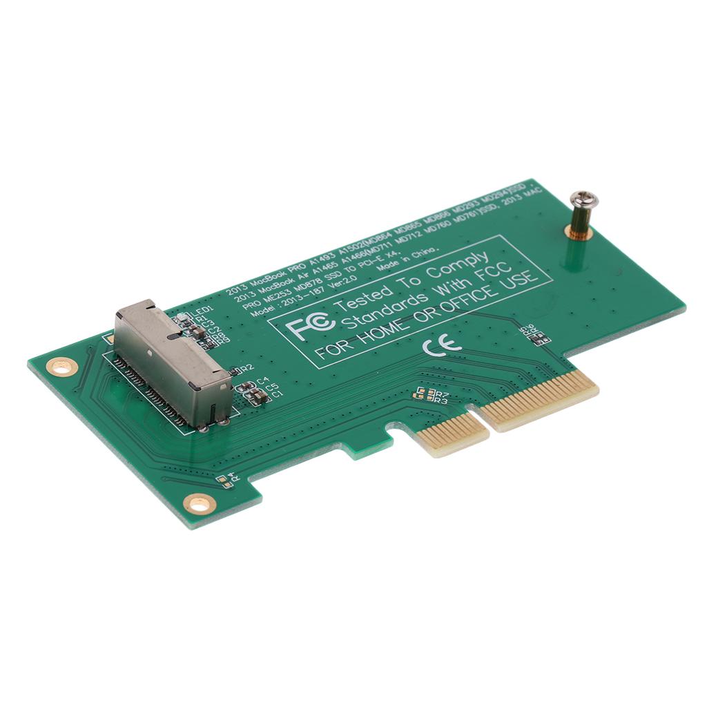 Adapter Card To PCI-E 4X For 2013 2014 MacBook Air Pro SSD