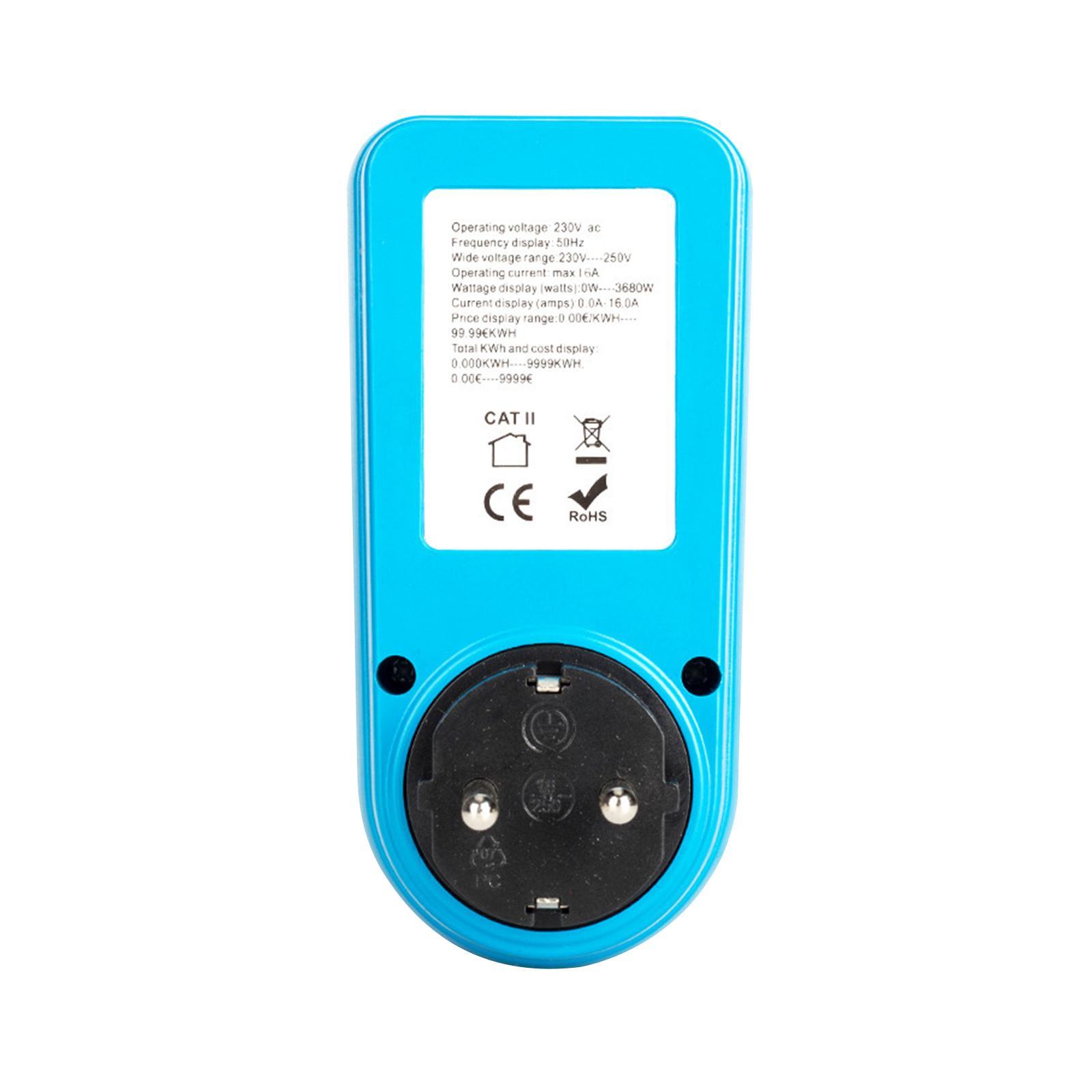 Professional Electricity Meter Power Meter for Computers Coffee Machines