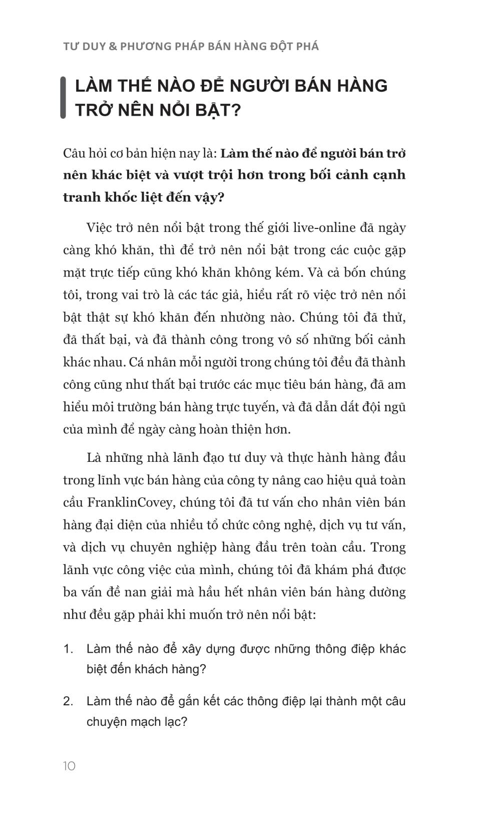 Sách - Tư Duy Và Phương Pháp Bán Hàng Đột Phá - Strikingly Different Selling