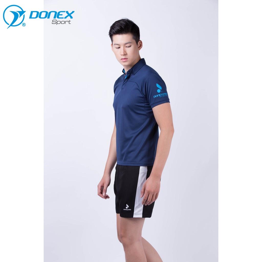 Áo Thể Thao Nam Cổ Polo DONEXPRO Kiểu Dáng Đẹp Form Chuẩn, Chất Vải Cao Cấp, Ôm Cơ Thể Thấm Hút, Thoát Mồ Hôi MC-8955