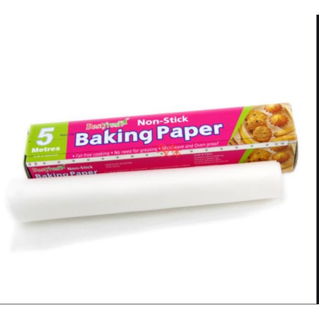 Giấy Nến Nướng Bánh Baking Paper 5M