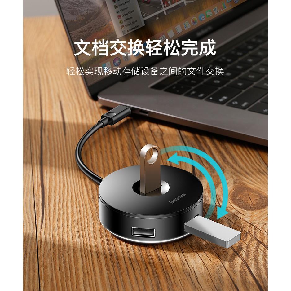 Bộ chia cổng kết nối 4 đầu USB hàng chính hãng Baseus