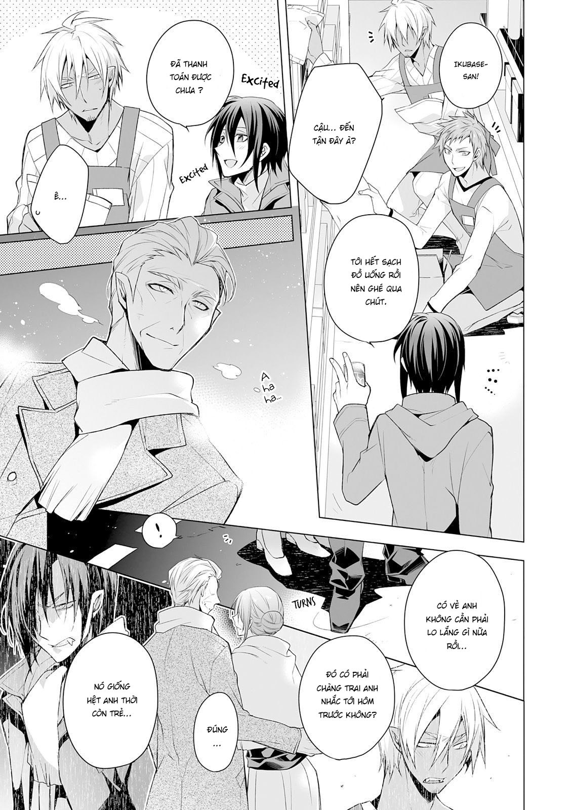 anh chàng người sói và tiểu thuyết gia lập dị chapter 5.1 16