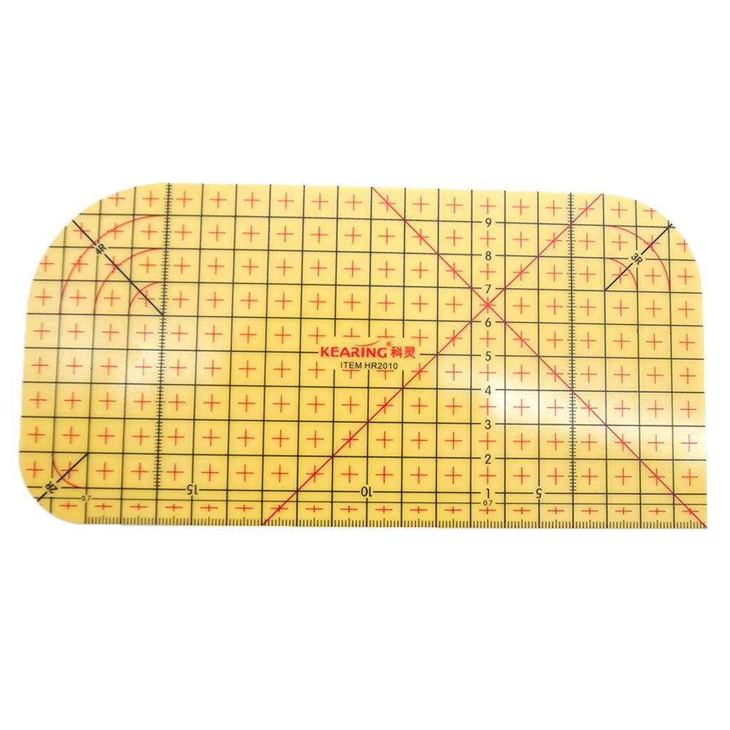 5x Hot Ironing Ruler Fabric Clothes Making Knitting Measuring Marking Tools