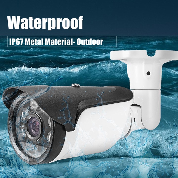 Camera IP 2MP Outdoor Bullet Bảo Vệ An Ninh Ngoài Trời