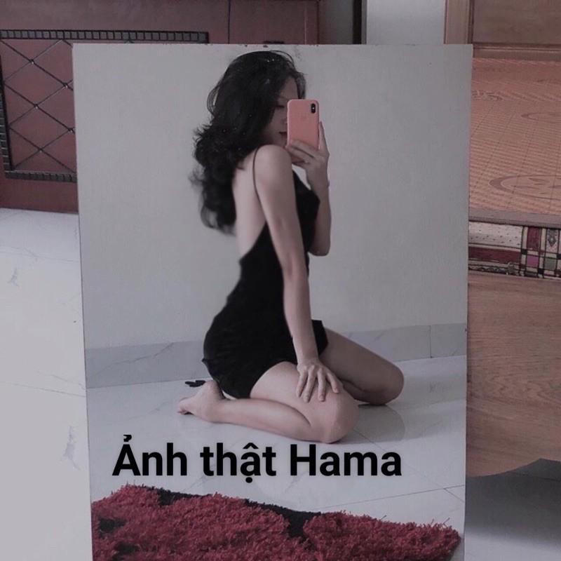ẢNH THẬT - ĐẦM HỞ LƯNG CỔ ĐỔ XẺ ĐÙI