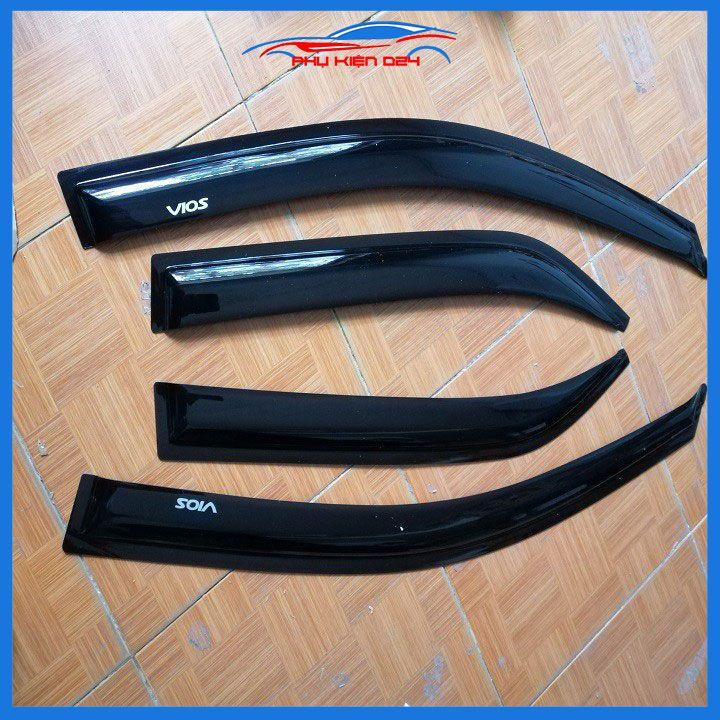 Vè mưa Vios 2003-2004-2005-2006-2007 vè đen che mưa bảo vệ trang trí xe