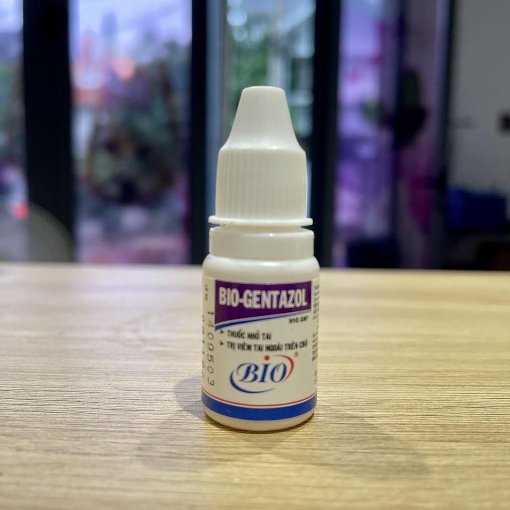 Thuốc nhỏ tai Bio - Gentazol trị viêm tai ngoài cho chó 10ml