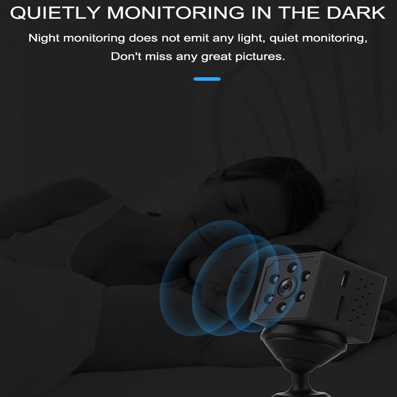 WiFi Mini Camera 1080p HD Sports Detect Cam Night Vision Micro Camera Stensor DVR Recorder cho nhà máy quay phim giám sát nhỏ