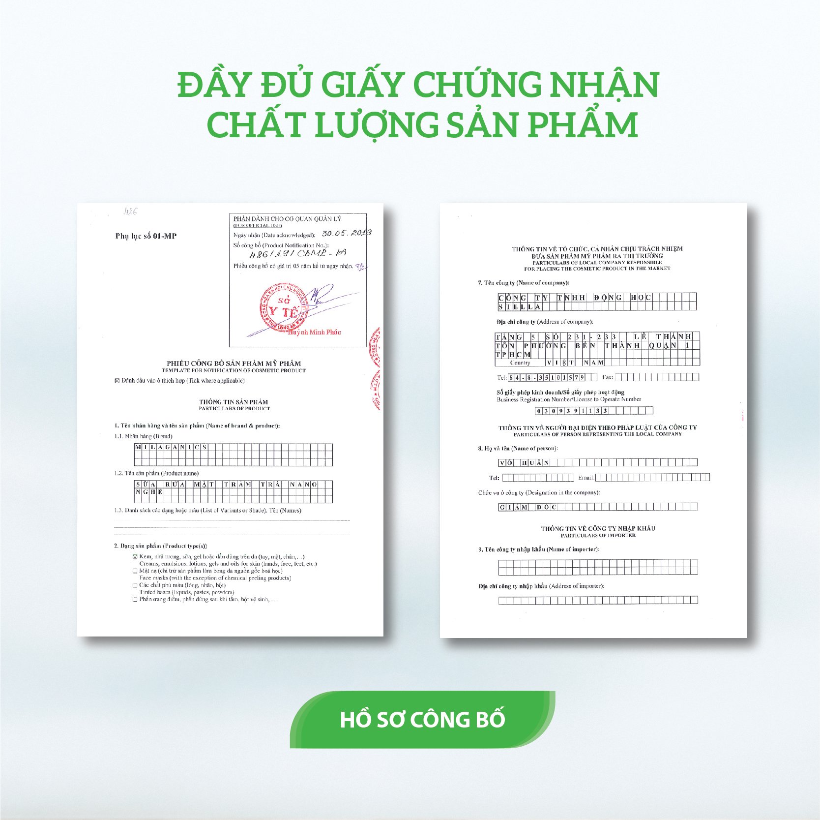 Sữa Rửa Mặt Tràm Trà Nano Nghệ Ngăn Ngừa Mụn, Làm Sạch Da Dịu Nhẹ Cho Da Mụn Nhạy Cảm MILAGANICS 30ml
