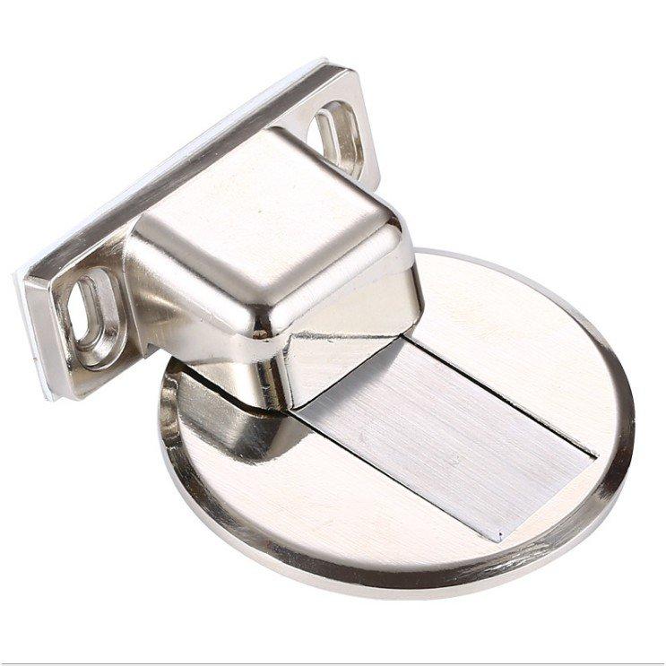 Chặn cửa nam châm đế mỏng, hít cửa inox 304 kiểu bền đẹp chống va đập tiện dụng, thiết kế thông minh, siêu mỏng CHỐNG ỒN