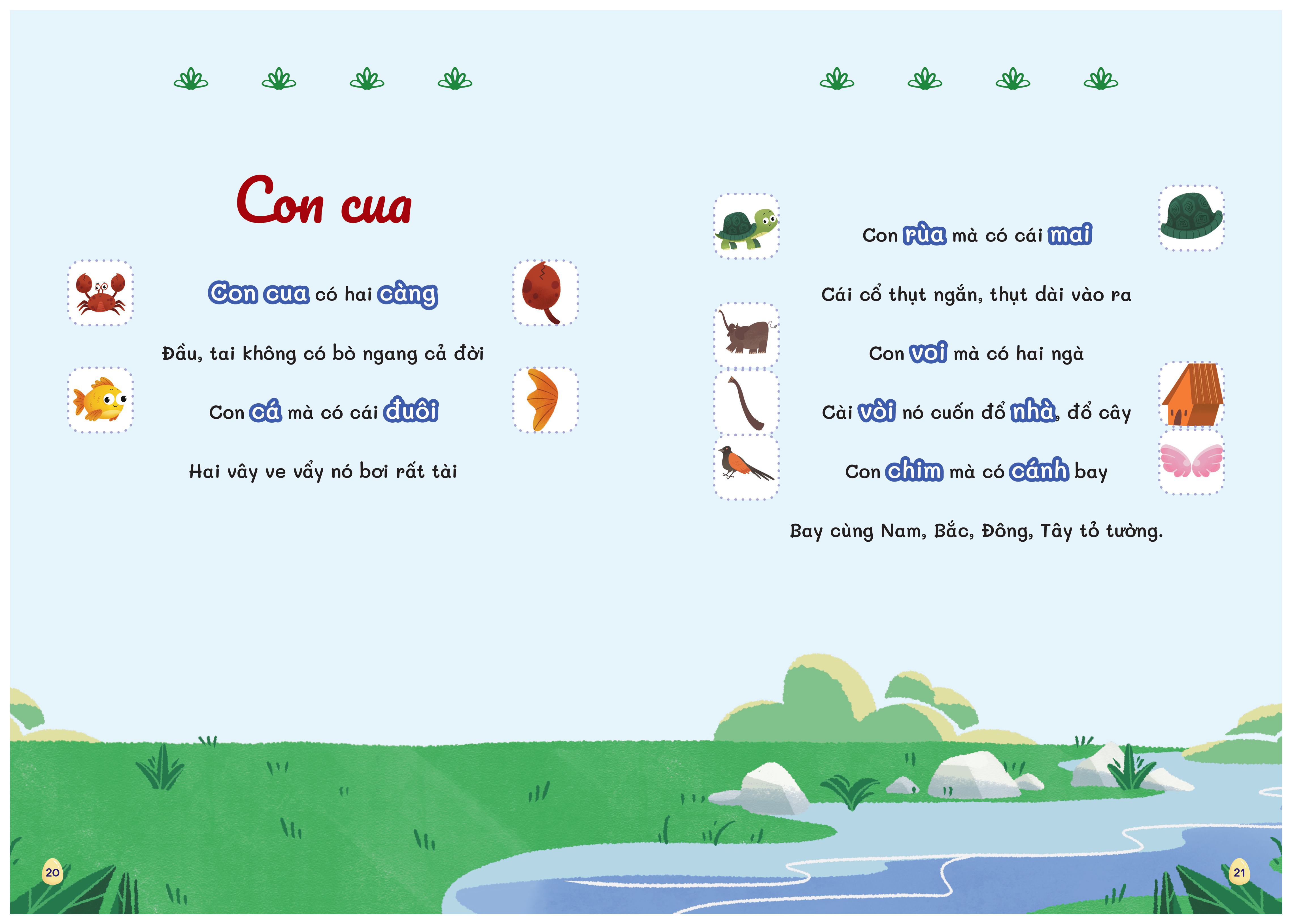Sách - Combo 4 Cuốn Thơ, Truyện, Đồng Dao, Câu Đố, Tập Nói Tập Đọc Cho Bé 0-6 Tuổi