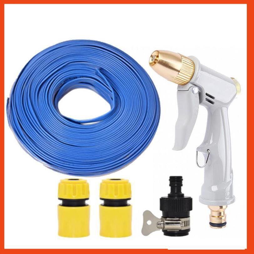 Bộ dây vòi xịt nước rửa xe, tưới cây tăng áp 3 lần, loại 20m 206846