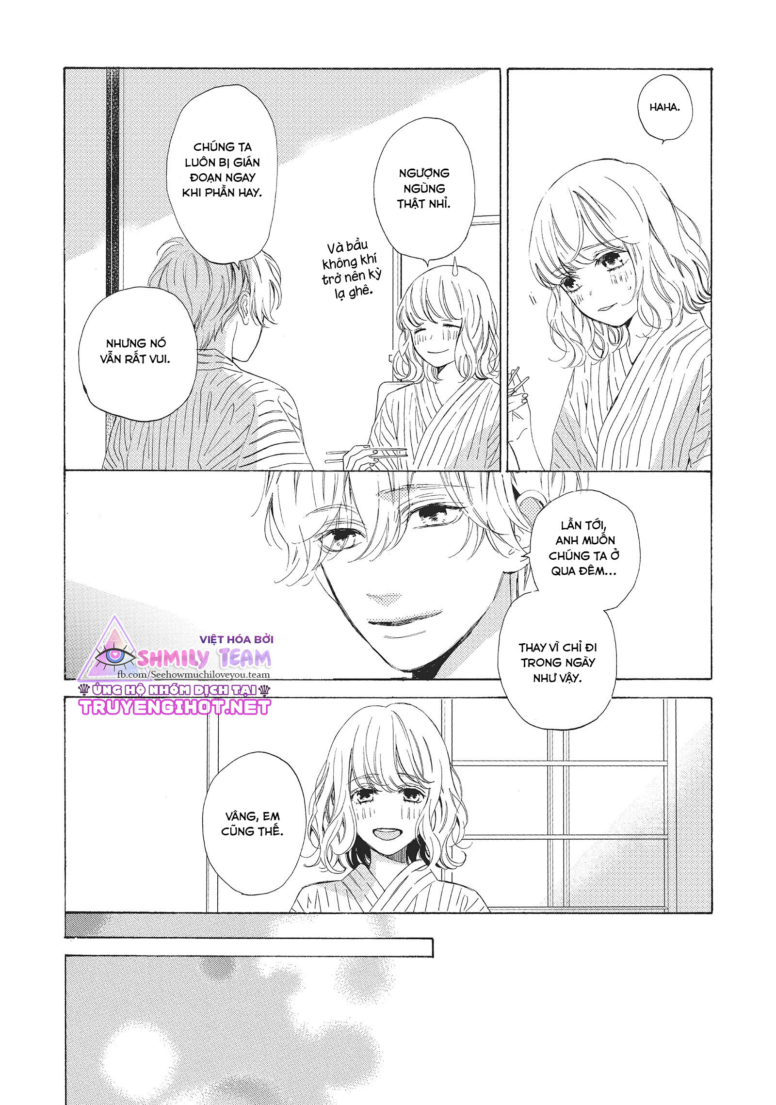 anh có thể hôn em mỗi ngày được không? chapter 15.2 16