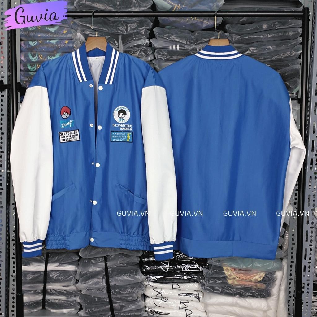 Áo Khoác Bomber Dù THÊU DINER Cao Cấp Form Rộng Nam Nữ Ulzzang Unisex Thời Trang