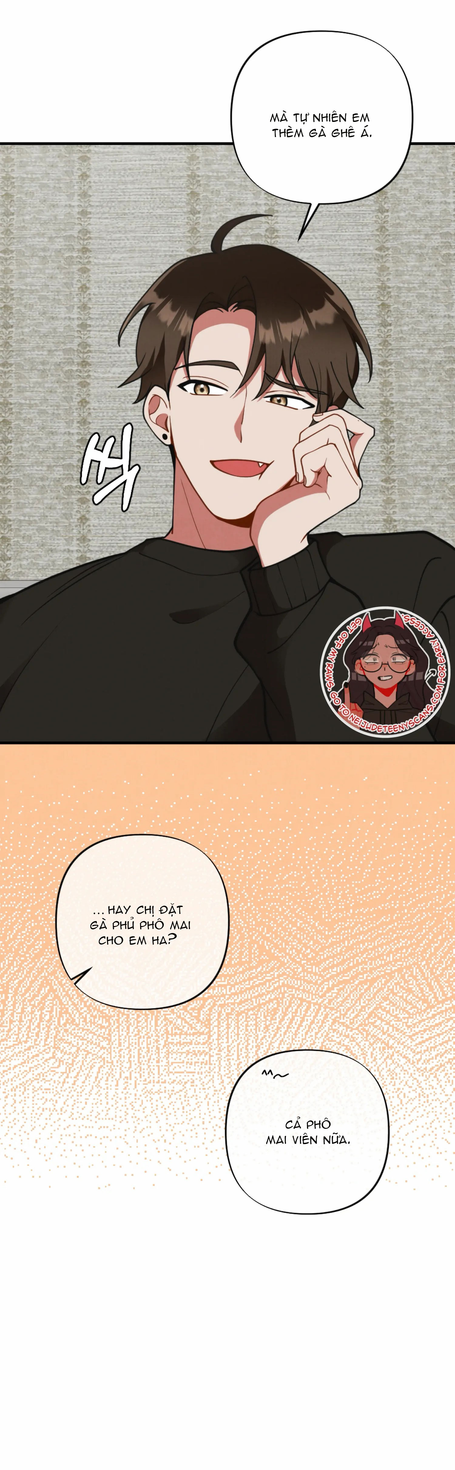 [18+] bạn của em trai không thể to như vậy! chapter 7.1 25