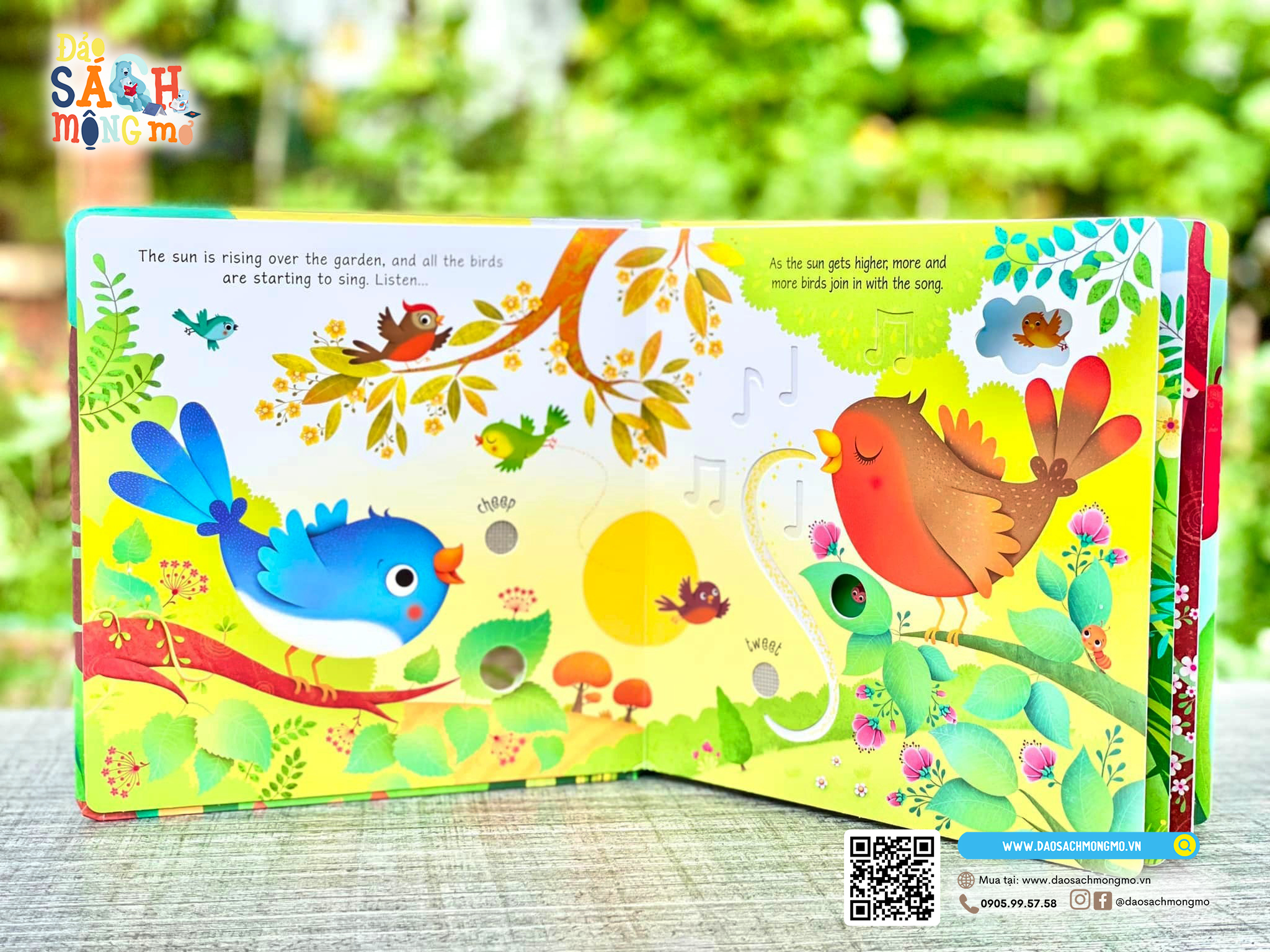 Đồ Chơi Âm Thanh Khu Vườn Nhỏ Garden Sounds Usborne