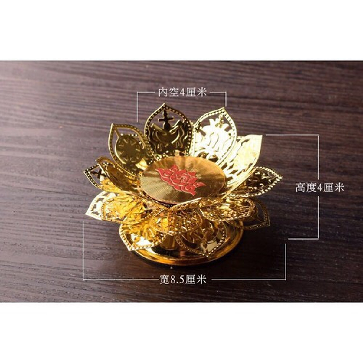 CHÂN NÊN - ĐẾ NẾN CAO CẤP HÌNH CÁNH SEN KH87722