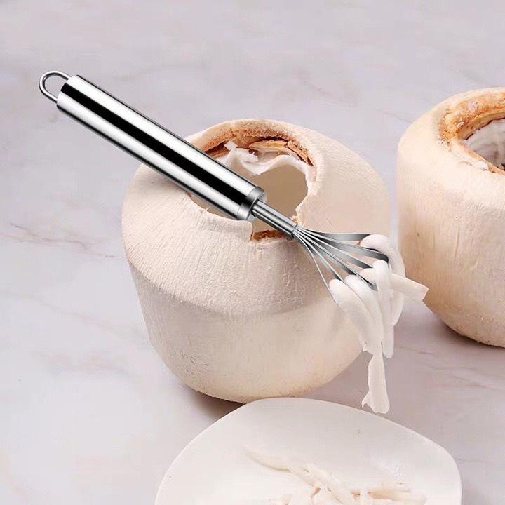 Dụng Cụ Nạo Dừa, Đánh Vảy Cá Đa Năng Bằng Inox
