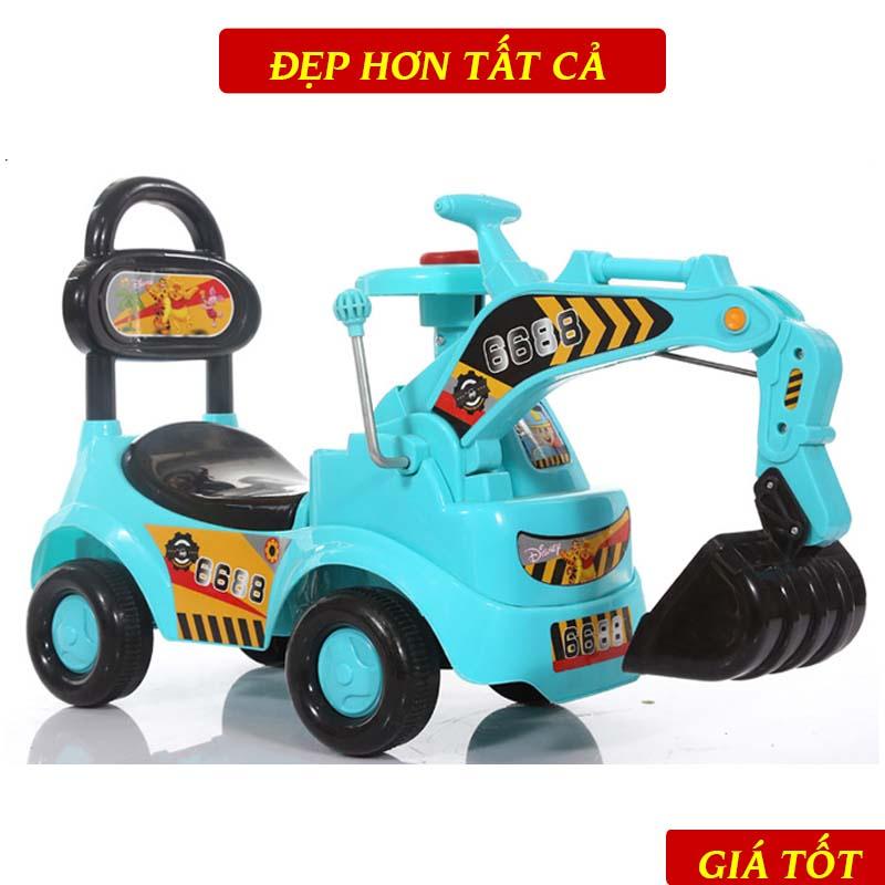 Máy Xúc Chòi Chân Cho Bé Từ 1 Đến 4 Tuổi