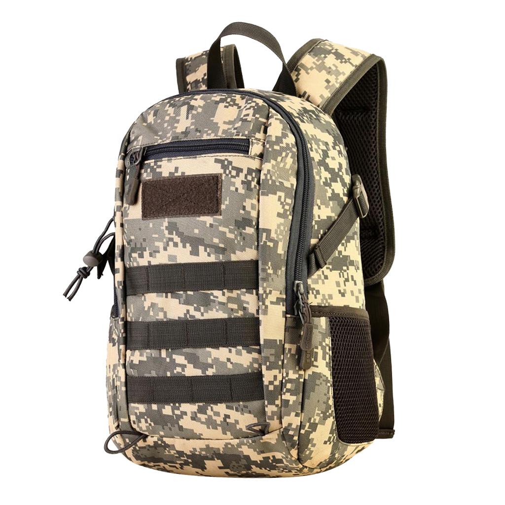 12L Mini Daypack MOLLE Backpack for Hunting Camping Travel