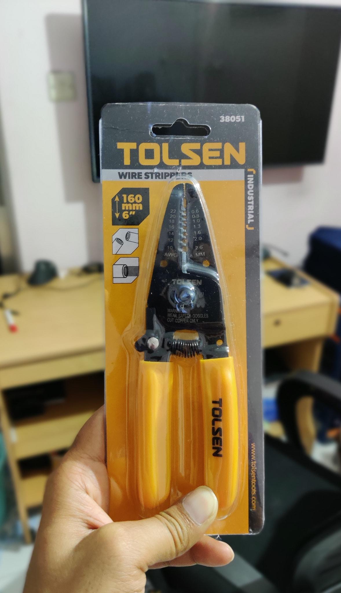 KỀM TUỐT DÂY 7 IN 1 TOLSEN 38051 - HÀNG CHÍNH HÃNG