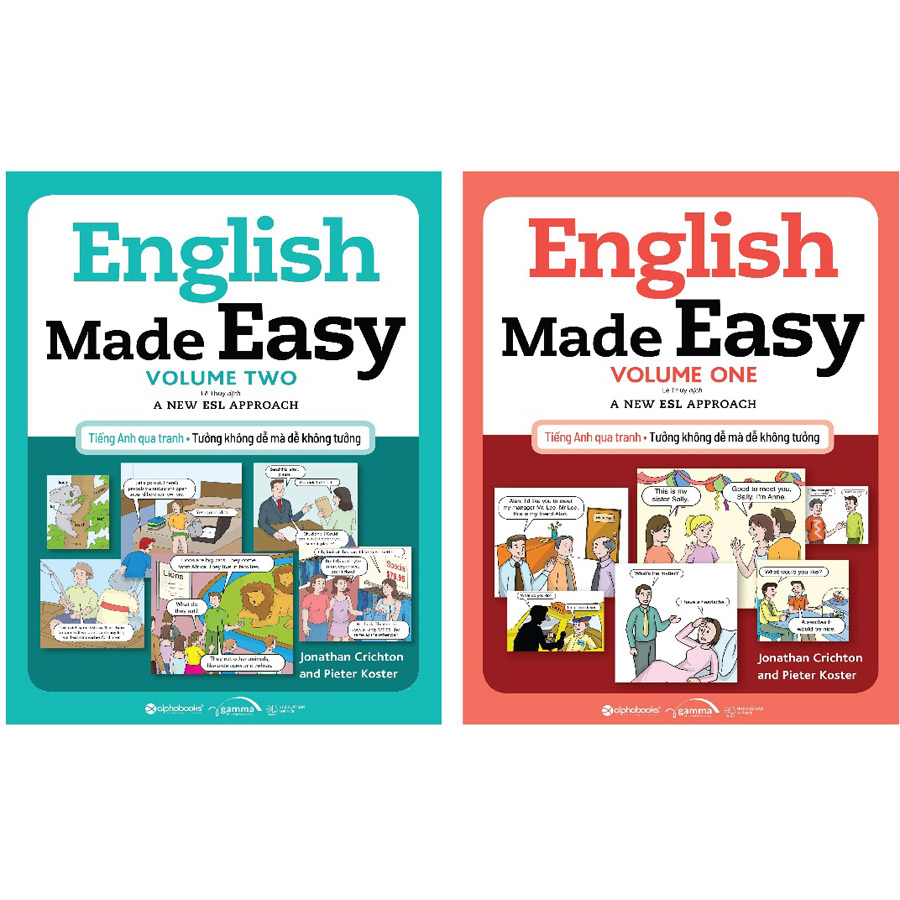 Trạm Đọc | Combo 2 Cuốn: English Made Easy: Volume 1+ Volume 2