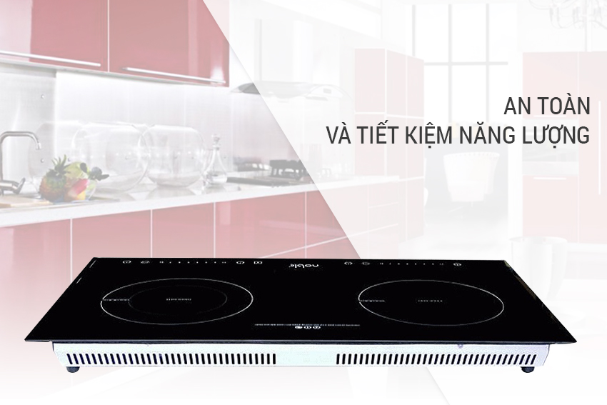 Bếp Đôi Từ Và Hồng Ngoại NOBLE NB-368S (4300W) - Hàng chính hãng