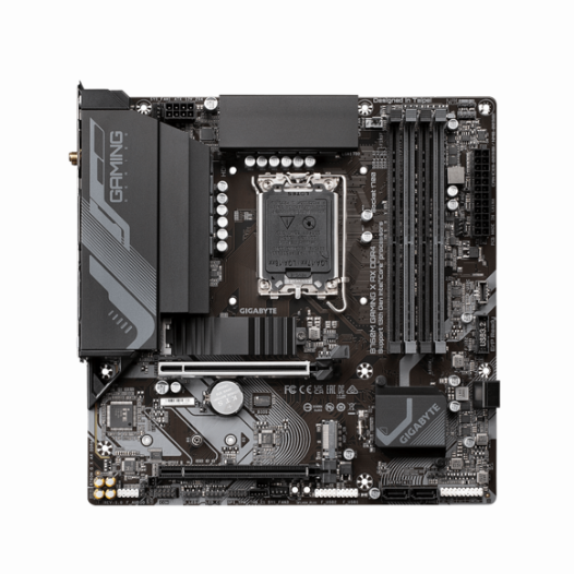 Mainboard Gigabyte B760M Gaming X AX DDR4 (Intel B760/LGA1700/M-ATX/4 khe RAM DDR4/128GB) - Hàng Chính Hãng