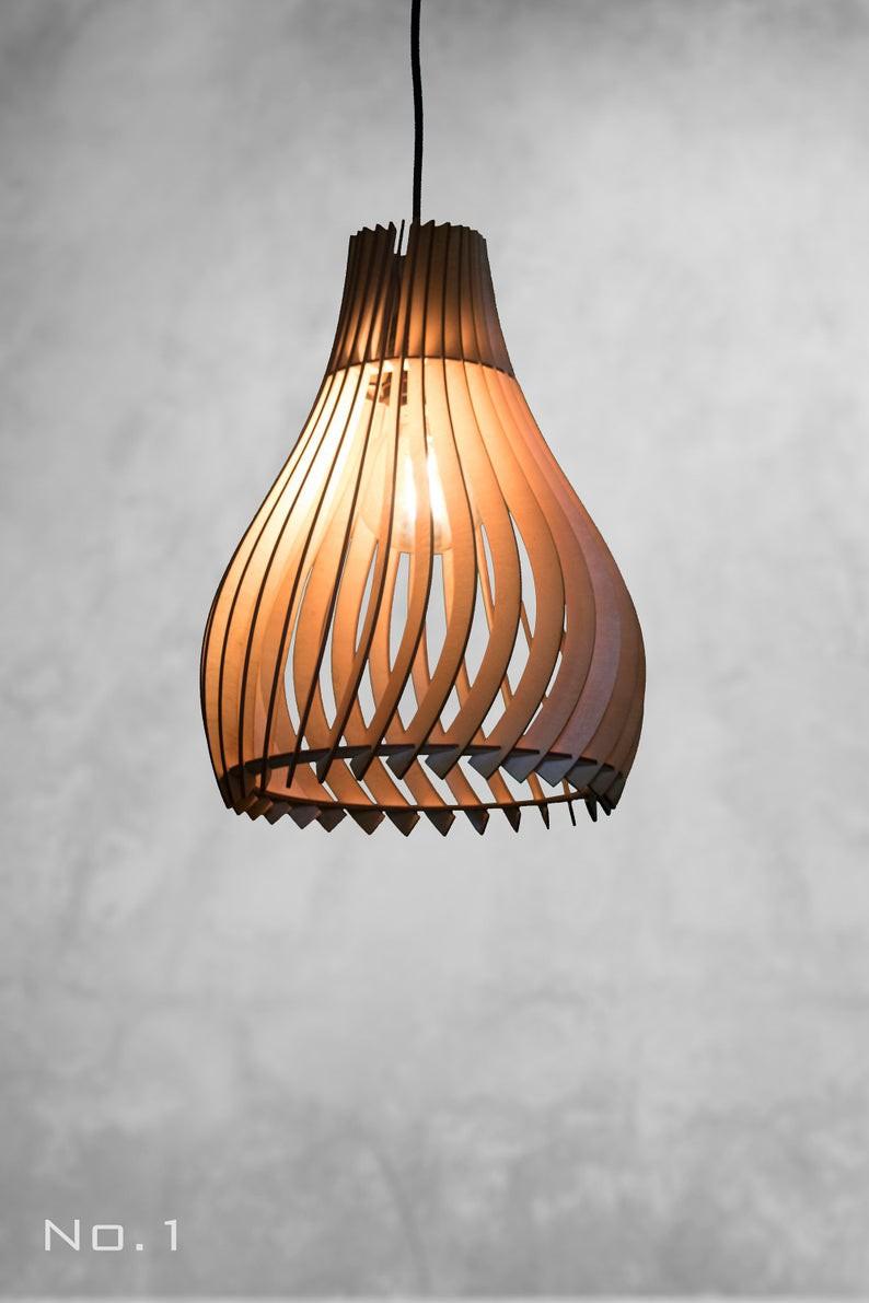 Đèn Gỗ DIY 188