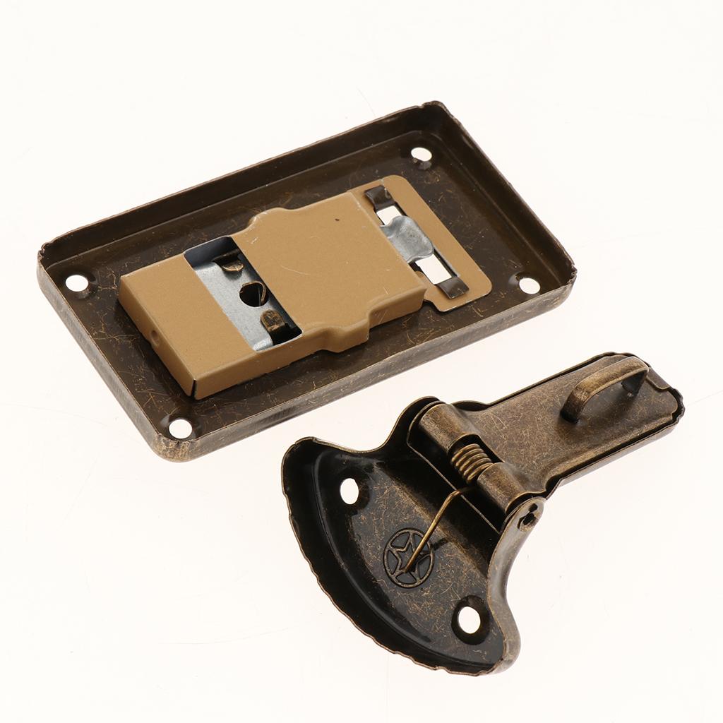 Cabinet Door Buckle Lock Latch Bolt Clip Lock Catcher Buckle Lockset Latch
