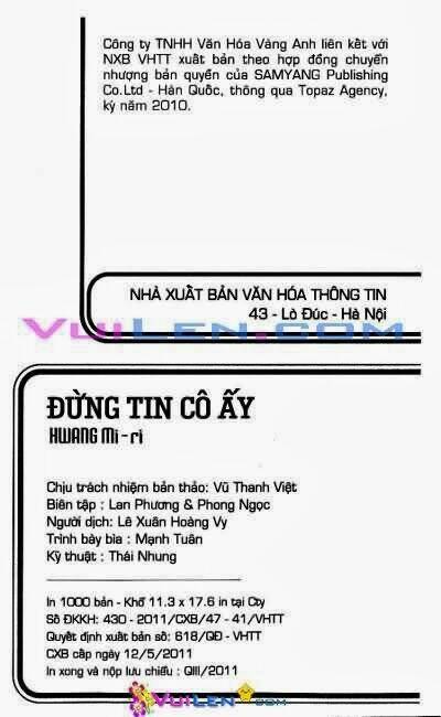 đừng tin cô ấy chapter 2 2