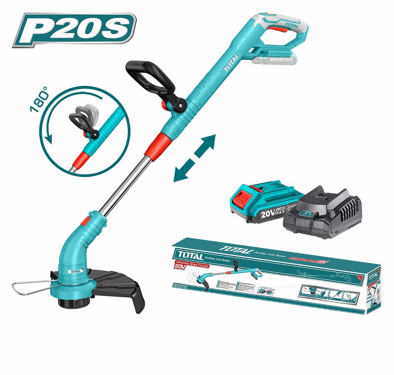 MÁY CẮT CỎ DÙNG PIN 20V TOTAL TGTLI20301 - HÀNG CHÍNH HÃNG