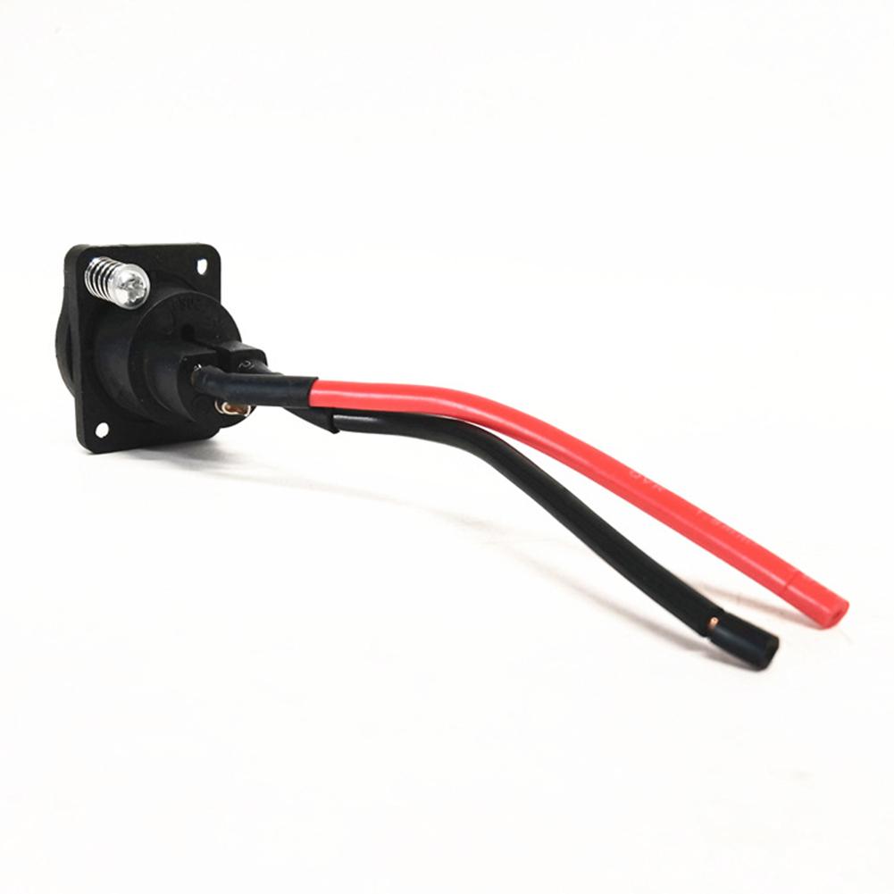 Cổng bộ sạc pin chất lượng cao 3 pin 3prong plug -port sạc cáp điện xe lăn điện cho innuovo Color: Charging Cable
