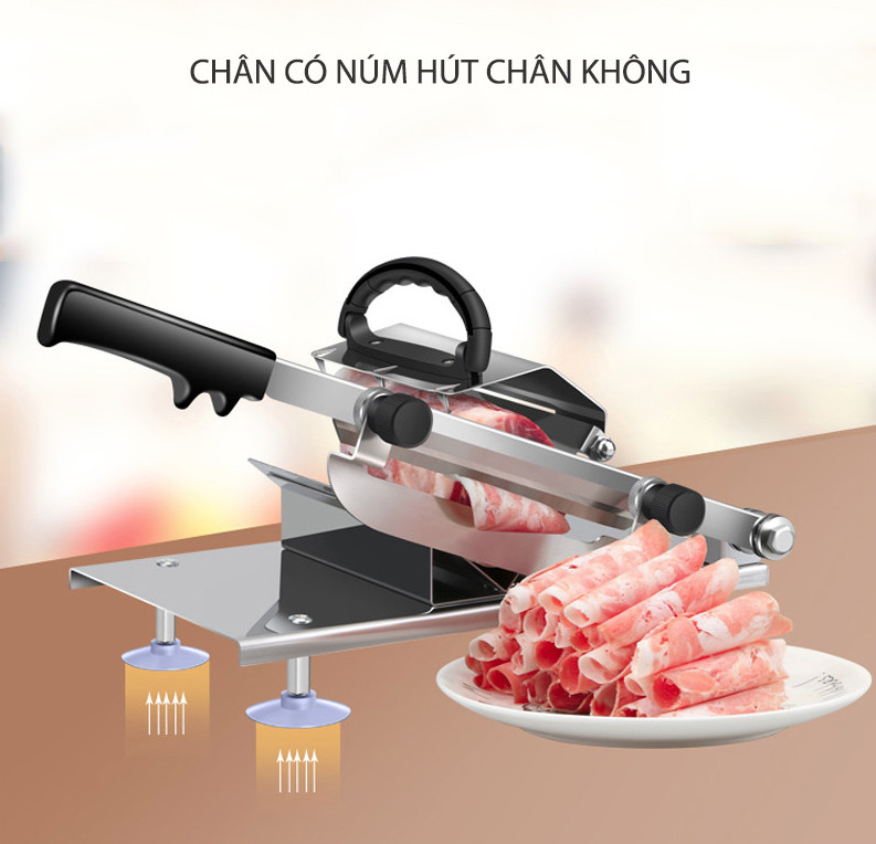 Dao thái thịt đông lạnh thành lát mỏng XF200 (thái bằng tay)