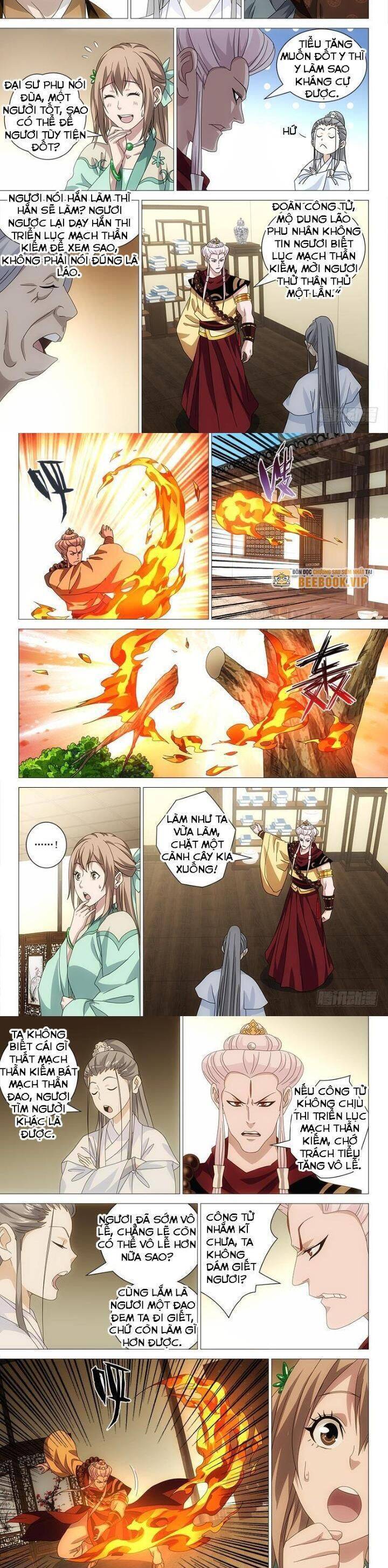 thiên long bát bộ webtoon chapter 65 3