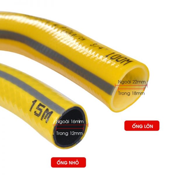 Ống Nước Mềm Gắn Vòi Rửa Xe Tưới Cây