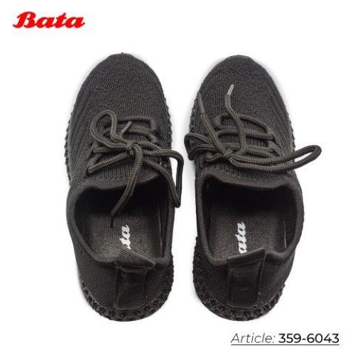 Giày sneaker trẻ em Thương hiệu Bata màu đen 359-6043