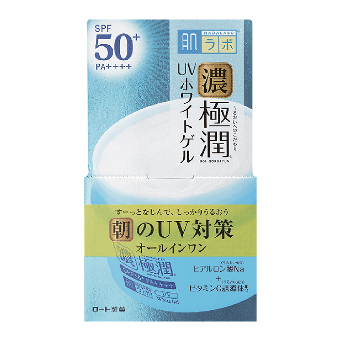 Kem dưỡng ẩm chống nắng ban ngày Hada Labo Koi-Gokujyun UV White Gel SPF50+ PA++++ RMV-RJ-HDLB-UWG (90g)