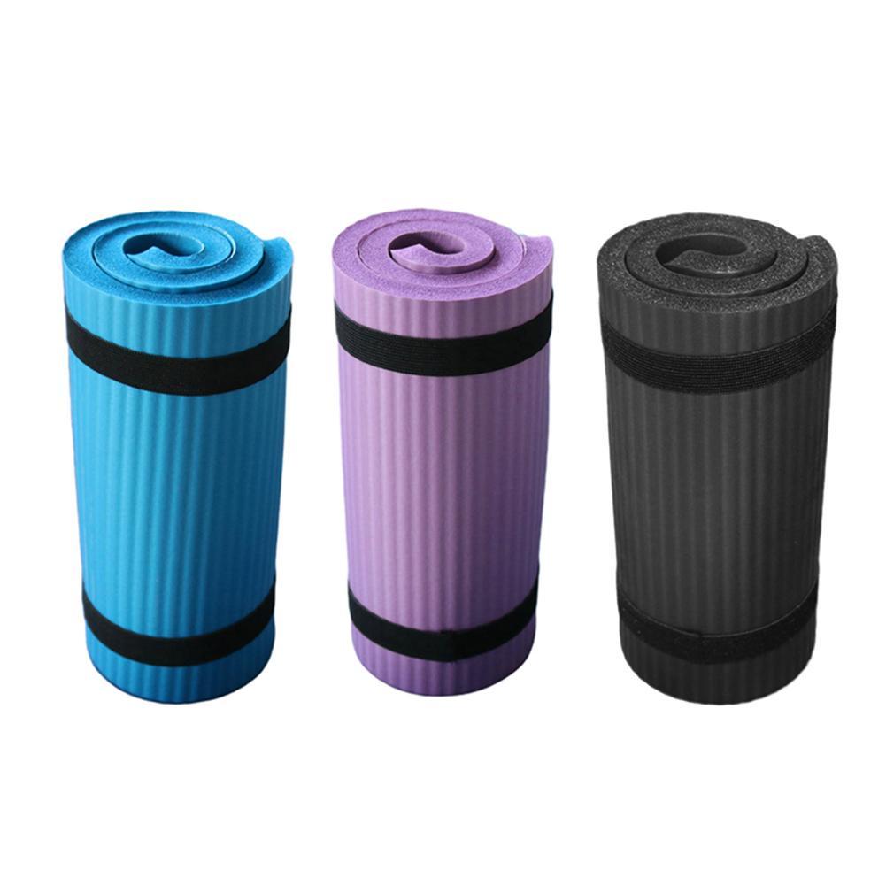 Yoga Mat Thick NBR Yoga Mat Indoor Sports Equipment For Yoga Exercises Training Abdominal Exercise Accessories